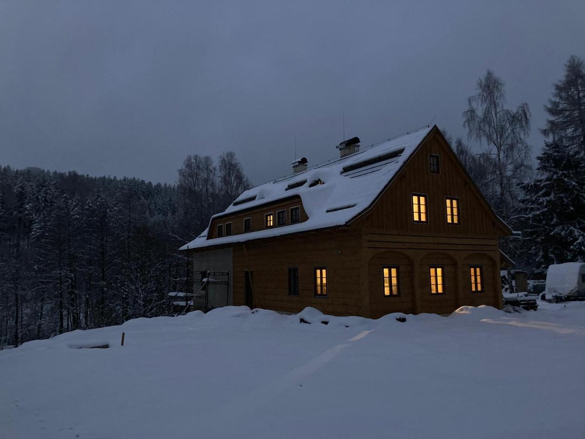 Na Jeleni Stezce Villa Chřibská Dış mekan fotoğraf