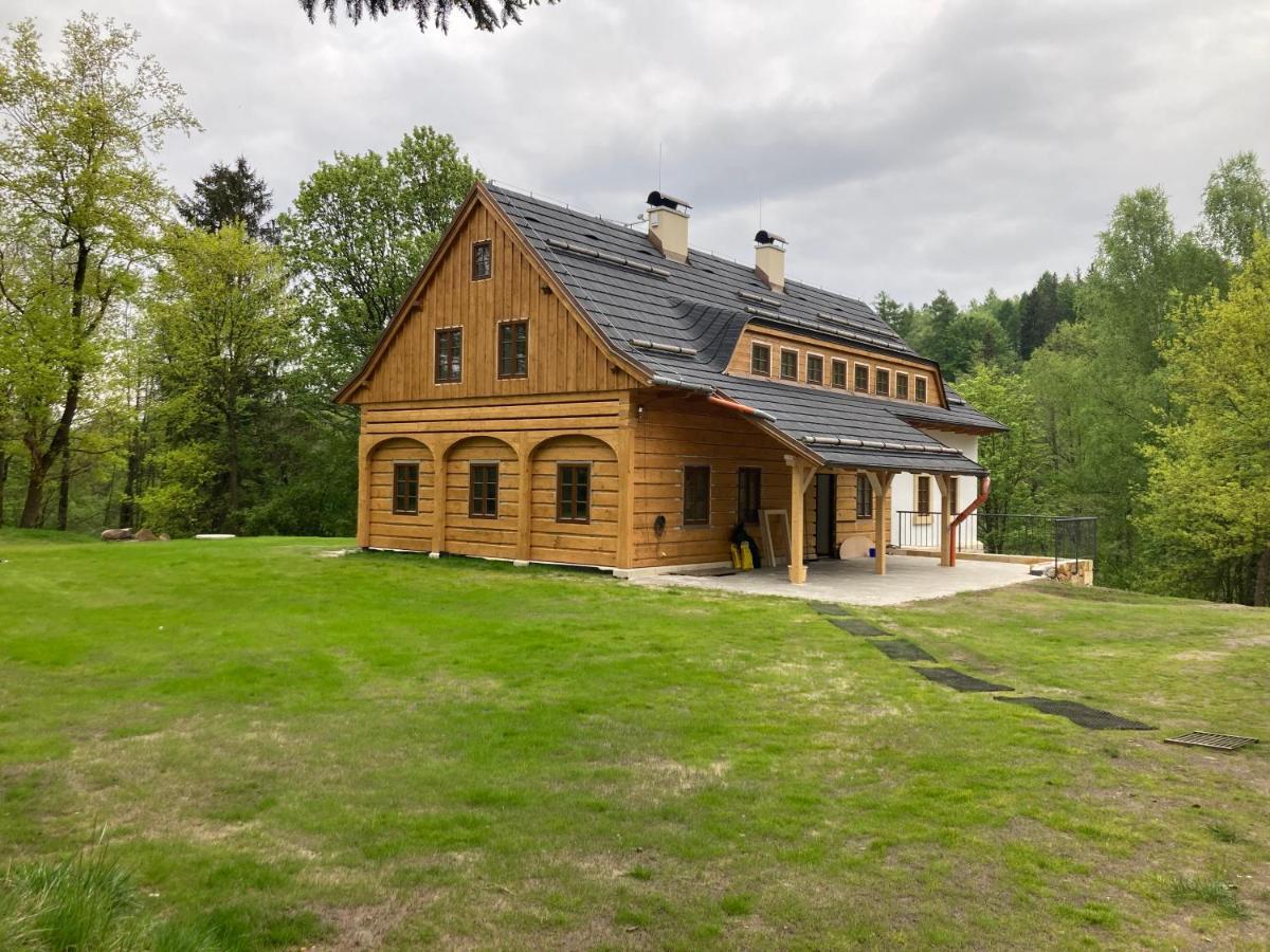 Na Jeleni Stezce Villa Chřibská Dış mekan fotoğraf