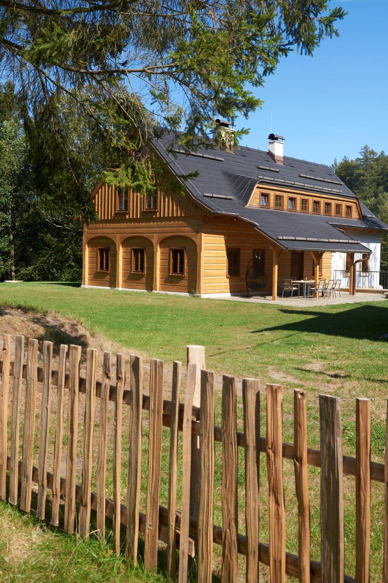 Na Jeleni Stezce Villa Chřibská Dış mekan fotoğraf