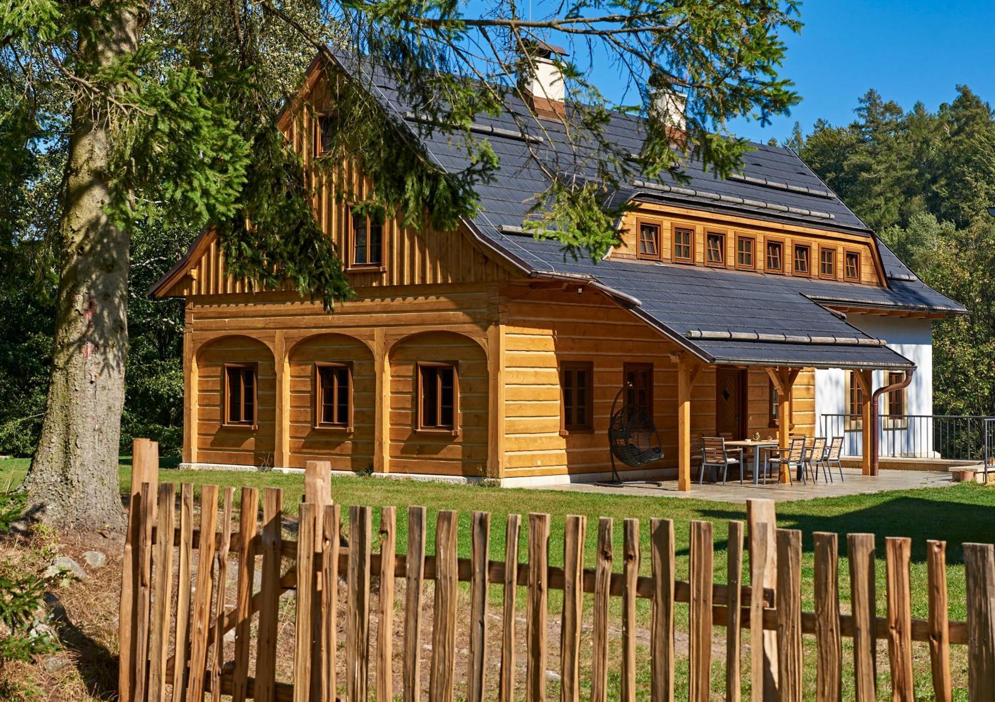 Na Jeleni Stezce Villa Chřibská Dış mekan fotoğraf